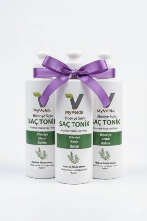 MyVelda 3'lü Stok Fırsatı: Tam Kapsamlı Saç Güçlendirici Kür (3 Adet)